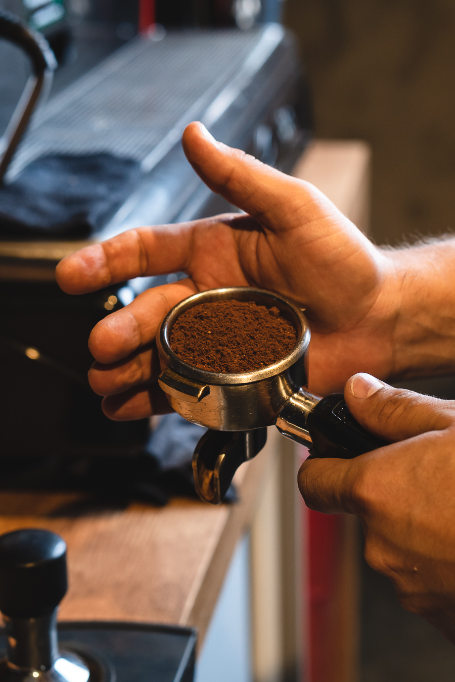 préparation café